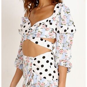 NWT For Love & Lemons St. Louis Top
